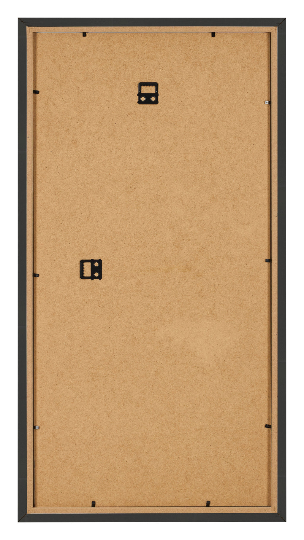 Photo Frame 40x80cm Black Woodgrain MDF Bologna Back | Yourdecoration.com