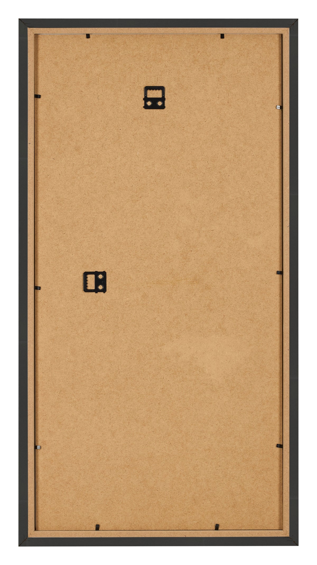 Photo Frame 40x80cm Black Woodgrain MDF Bologna Back | Yourdecoration.com