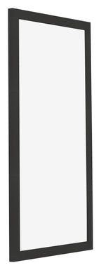 Photo Frame 40x80cm Black Woodgrain MDF Bologna Front Oblique | Yourdecoration.com