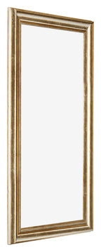 Photo Frame 40x80cm Gold Antique MDF Lazio Front Oblique | Yourdecoration.com