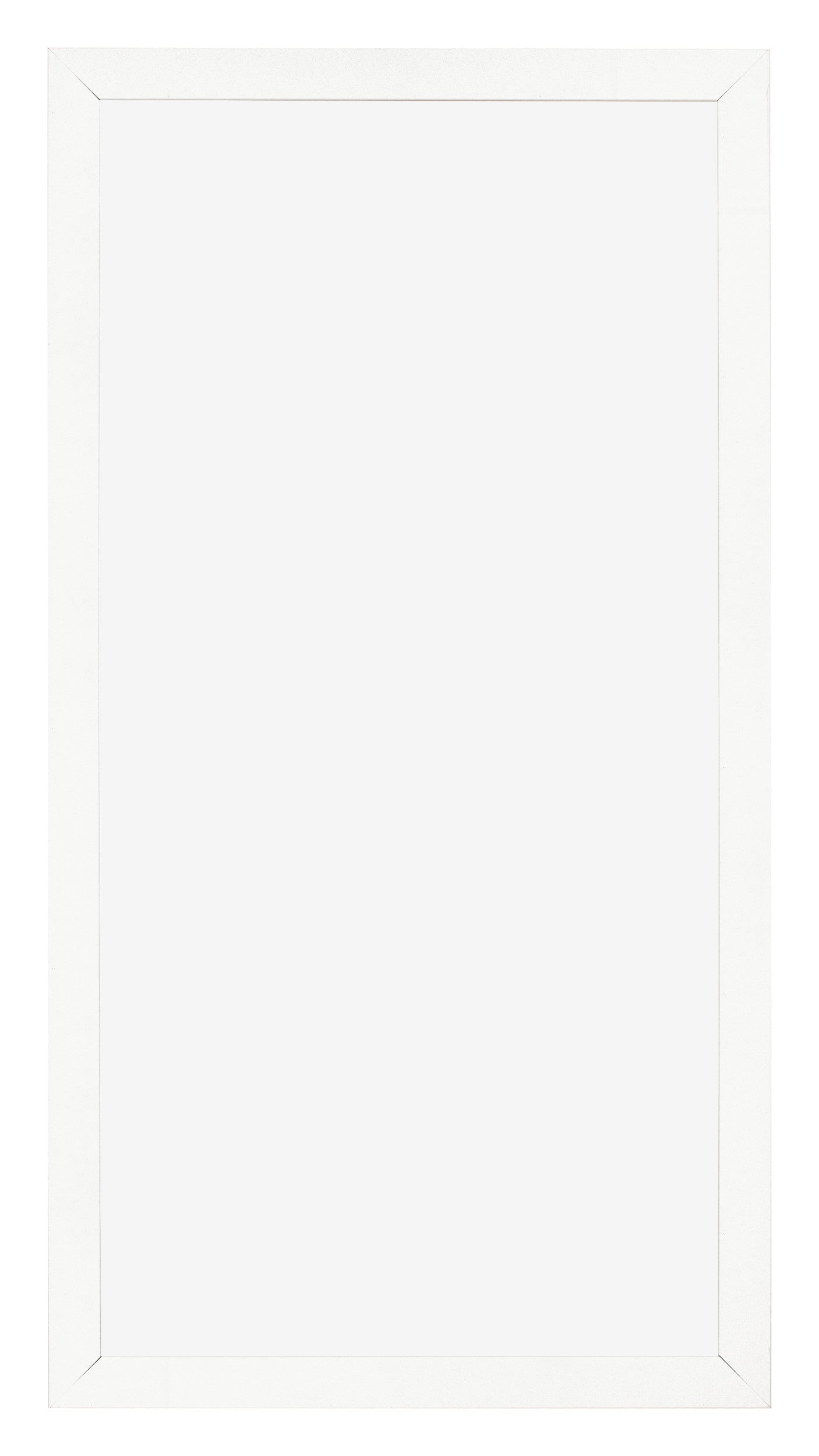 Photo Frame 40x80cm White High Gloss MDF Bologna Front | Yourdecoration.com