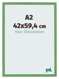 Photo Frame 42x59 4 cm A2 Green MDF Bologna Front Size | Yourdecoration.com