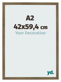 Photo Frame 42x59 4cm A2 Bronze Design MDF Bologna Front Size | Yourdecoration.com