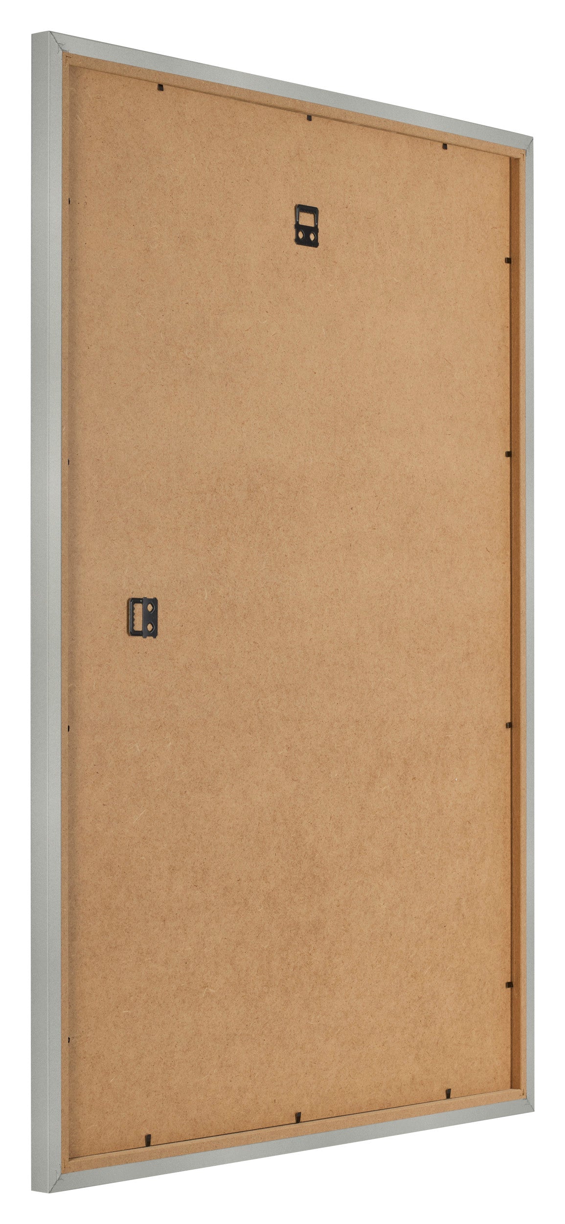 Photo Frame 42x59 4cm A2 Silver Matte MDF Bologna Back Oblique | Yourdecoration.com