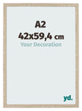 Photo Frame 42x59 4cm A2 Sonoma Oak MDF Bologna Front Size | Yourdecoration.com