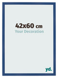 Photo Frame 42x60 cm Dark Blue MDF Bologna Front Size | Yourdecoration.com
