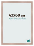 Photo Frame 42x60 cm Dusty Pink MDF Bologna Front Size | Yourdecoration.com