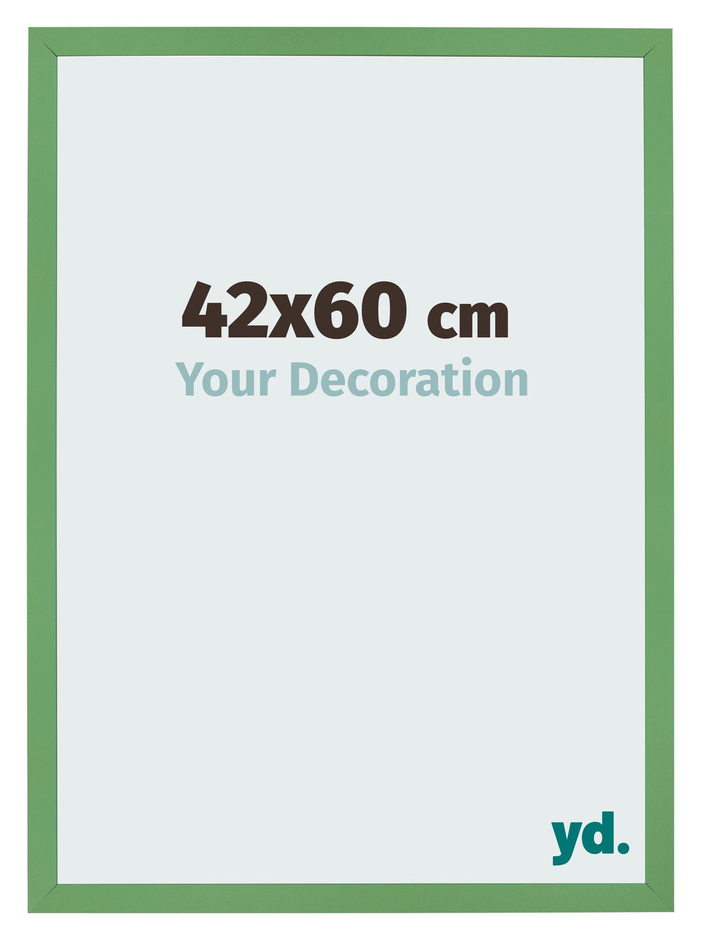 Photo Frame 42x60 cm Green MDF Bologna Front Size | Yourdecoration.com
