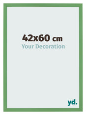 Photo Frame 42x60 cm Green MDF Bologna Front Size | Yourdecoration.com