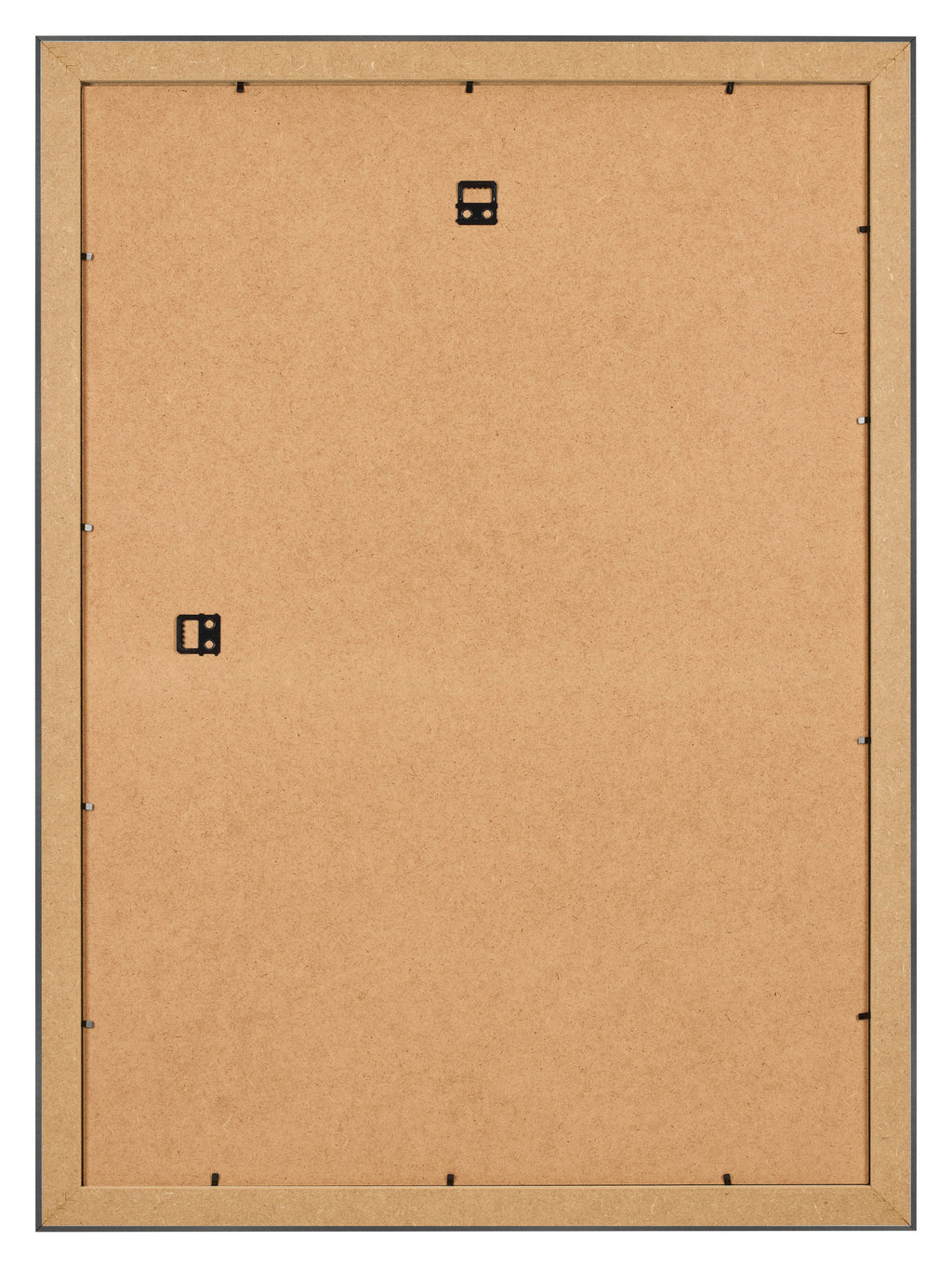 Photo Frame 42x60cm Black Silver Polished MDF Pisa Back | Yourdecoration.com