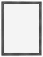 Photo Frame 42x60cm Black Silver Polished MDF Pisa Front | Yourdecoration.com