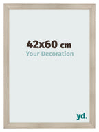 Photo Frame 42x60cm Oak Rustic MDF Pisa Front Size | Yourdecoration.com