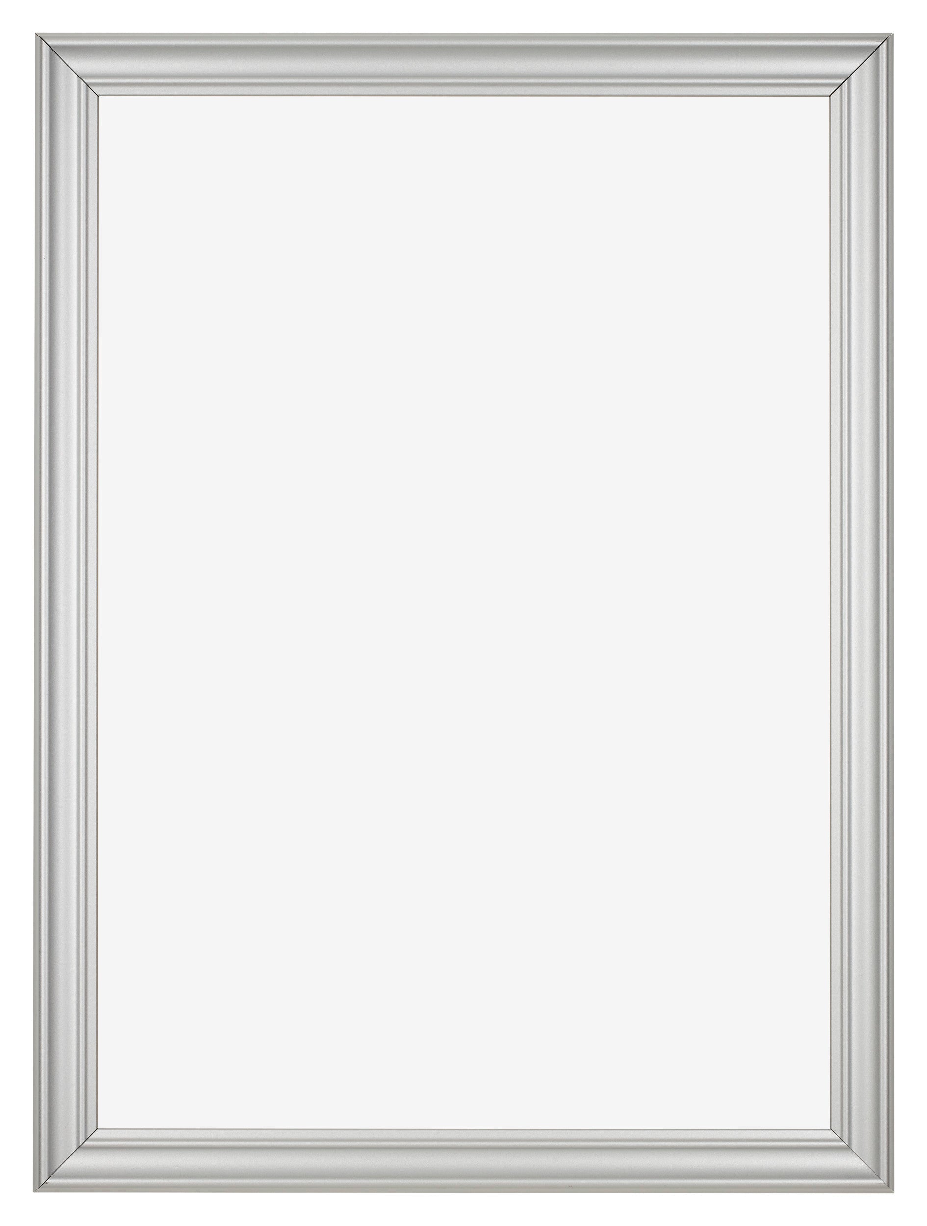 Photo Frame 42x60cm Silver Matte MDF Lazio Front | Yourdecoration.com