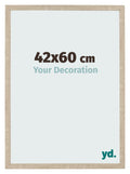 Photo Frame 42x60cm Sonoma Oak MDF Bologna Front Size | Yourdecoration.com