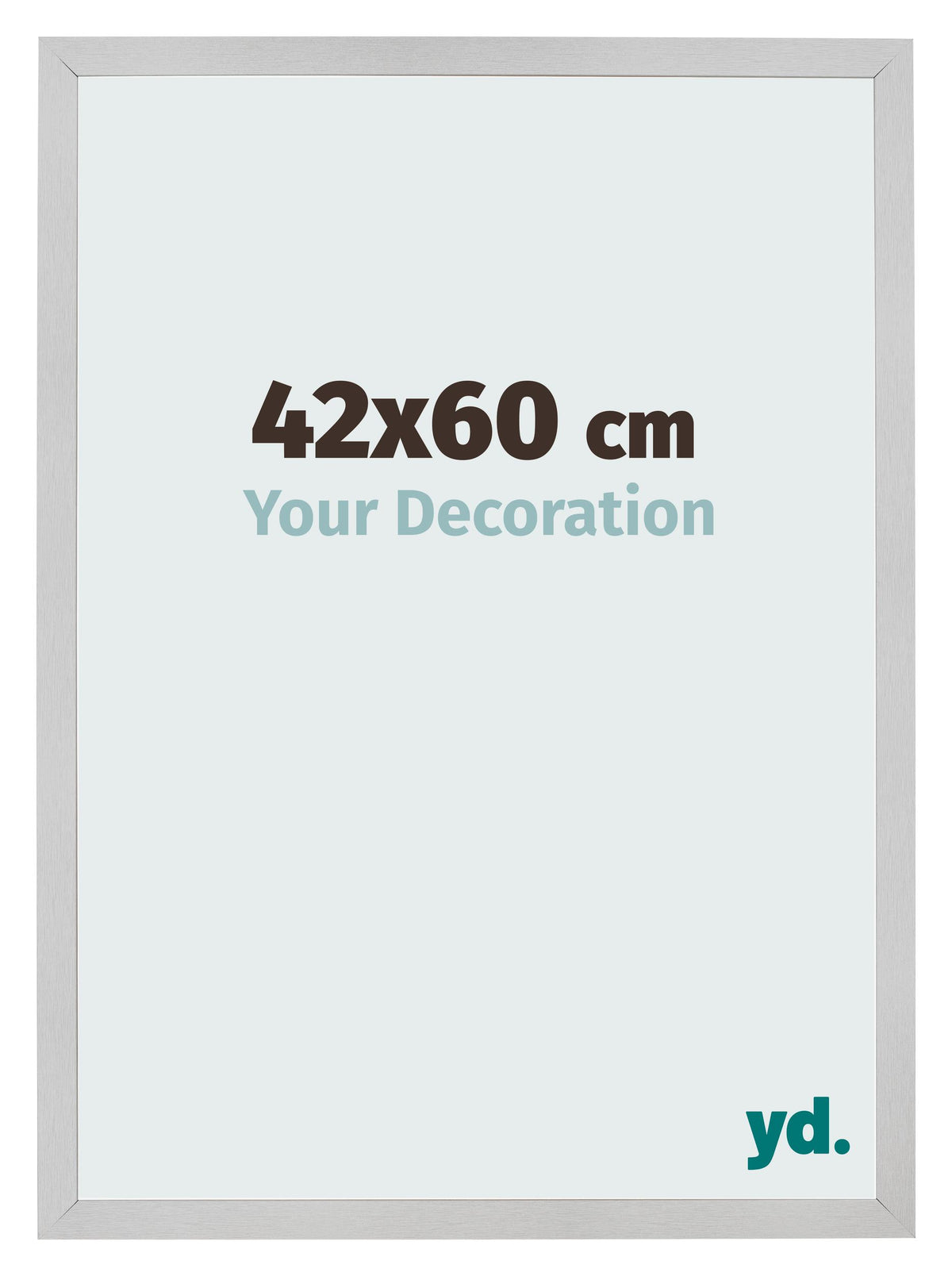 Photo Frame 42x60cm Stainless Steel MDF Bologna Front Size | Yourdecoration.com