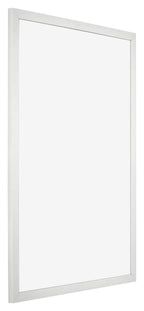 Photo Frame 42x60cm White High Gloss MDF Bologna Front Oblique | Yourdecoration.com