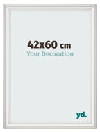 Photo Frame 42x60cm White Swept MDF Lazio Front Size | Yourdecoration.com