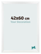 Photo Frame 42x60cm White Vintage MDF Pisa Front Size | Yourdecoration.com