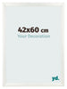 Photo Frame 42x60cm White Vintage MDF Pisa Front Size | Yourdecoration.com