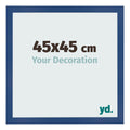 Photo Frame 45x45 cm Dark Blue MDF Bologna Front Size | Yourdecoration.com