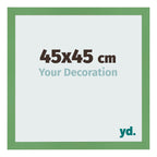 Photo Frame 45x45 cm Green MDF Bologna Front Size | Yourdecoration.com