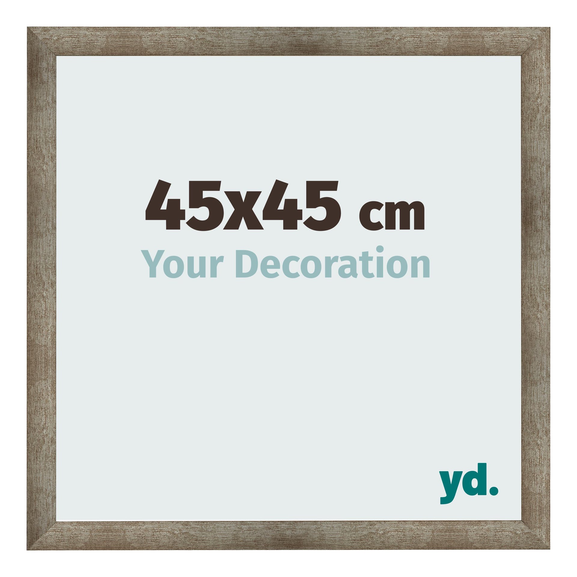 Photo Frame 45x45 cm Metal Vintage MDF Bologna Front Size | Yourdecoration.com