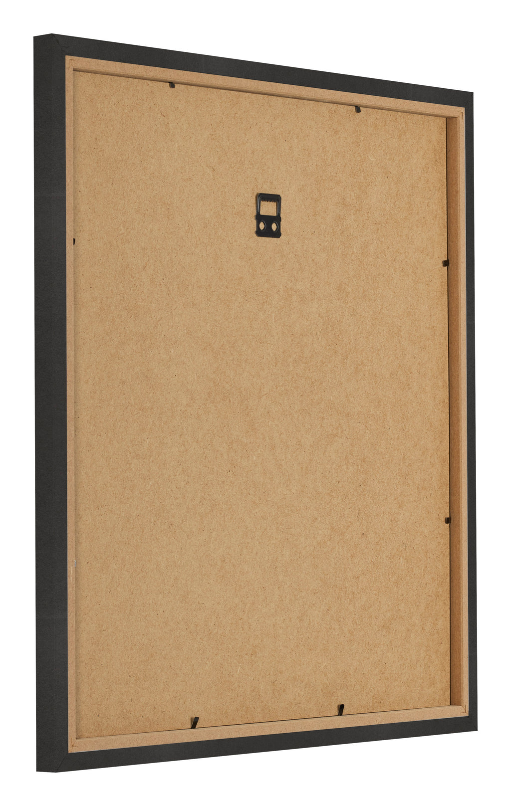 Photo Frame 45x45cm Black Matte MDF Bologna Back Oblique | Yourdecoration.com