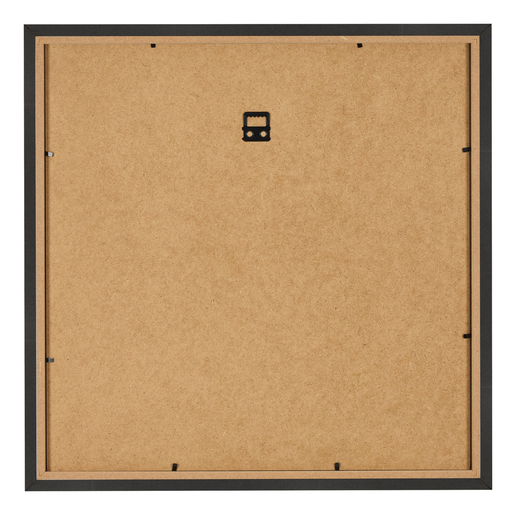 Photo Frame 45x45cm Black Matte MDF Bologna Back | Yourdecoration.com