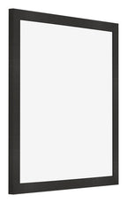 Photo Frame 45x45cm Black Matte MDF Bologna Front Oblique | Yourdecoration.com