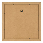 Photo Frame 45x45cm Black Silver Polished MDF Pisa Back | Yourdecoration.com