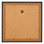 Photo Frame 45x45cm Black Woodgrain MDF Lazio Back | Yourdecoration.com