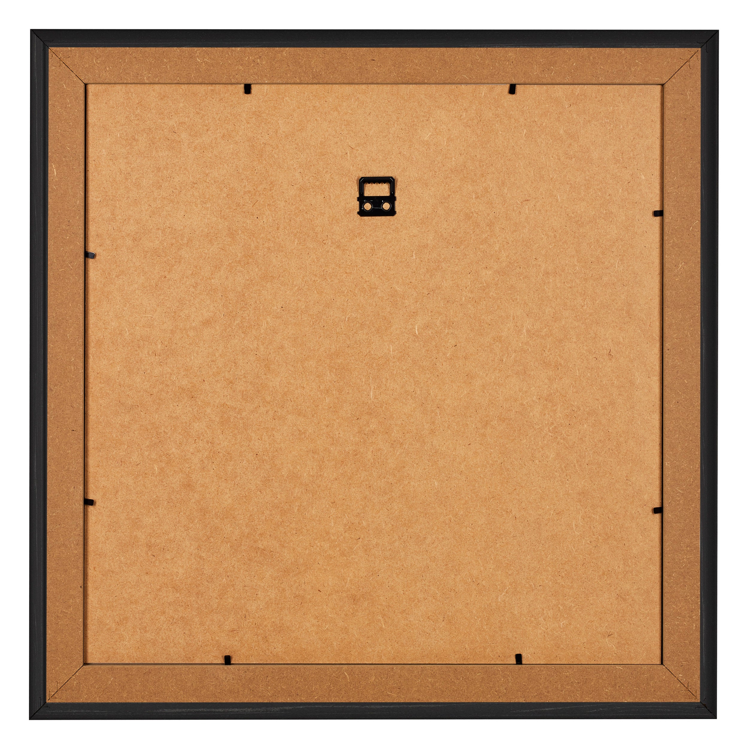 Photo Frame 45x45cm Black Woodgrain MDF Lazio Back | Yourdecoration.com