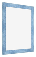 Photo Frame 45x45cm Clear Blue Swept MDF Pisa Front Oblique | Yourdecoration.com
