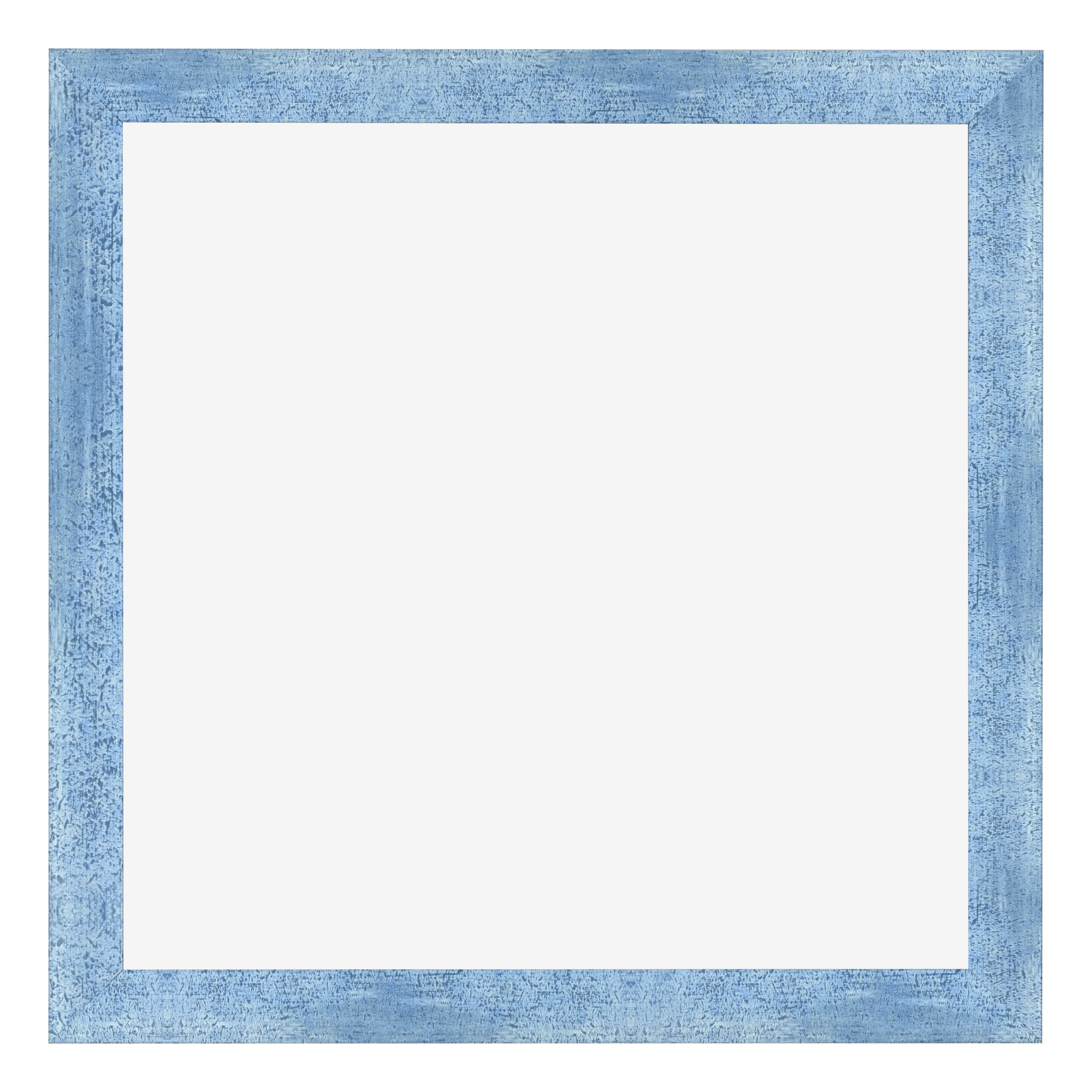 Photo Frame 45x45cm Clear Blue Swept MDF Pisa Front | Yourdecoration.com
