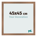 Photo Frame 45x45cm Copper Design MDF Bologna Front Size | Yourdecoration.com