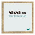 Photo Frame 45x45cm Gold Antique MDF Bologna Front Size | Yourdecoration.com