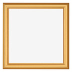 Photo Frame 45x45cm Gold Matte MDF Lazio Front | Yourdecoration.com