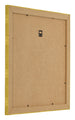 Photo Frame 45x45cm Gold Vintage MDF Pisa Back Oblique | Yourdecoration.com