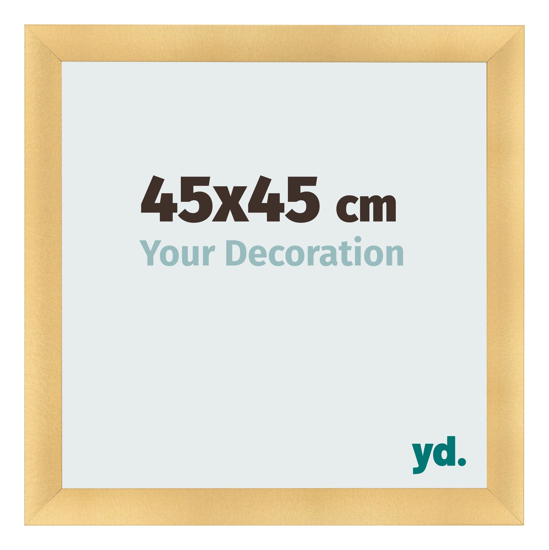 Photo Frame 45x45cm Gold Vintage MDF Pisa Front Size | Yourdecoration.com