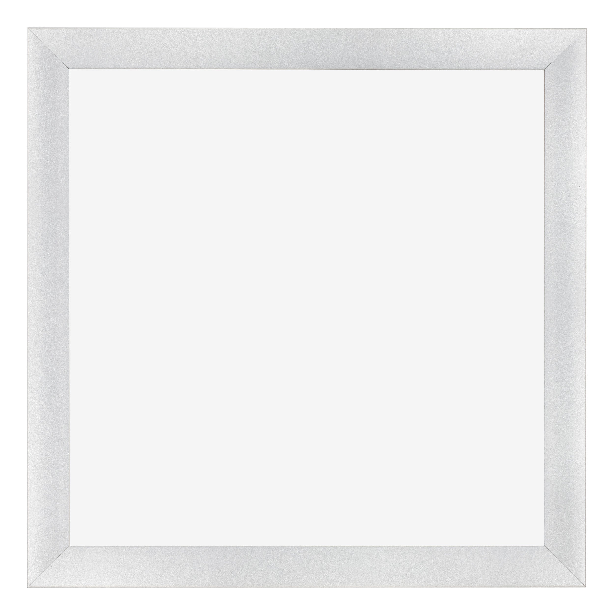 Photo Frame 45x45cm Silver Black Swept MDF Pisa Front | Yourdecoration.com