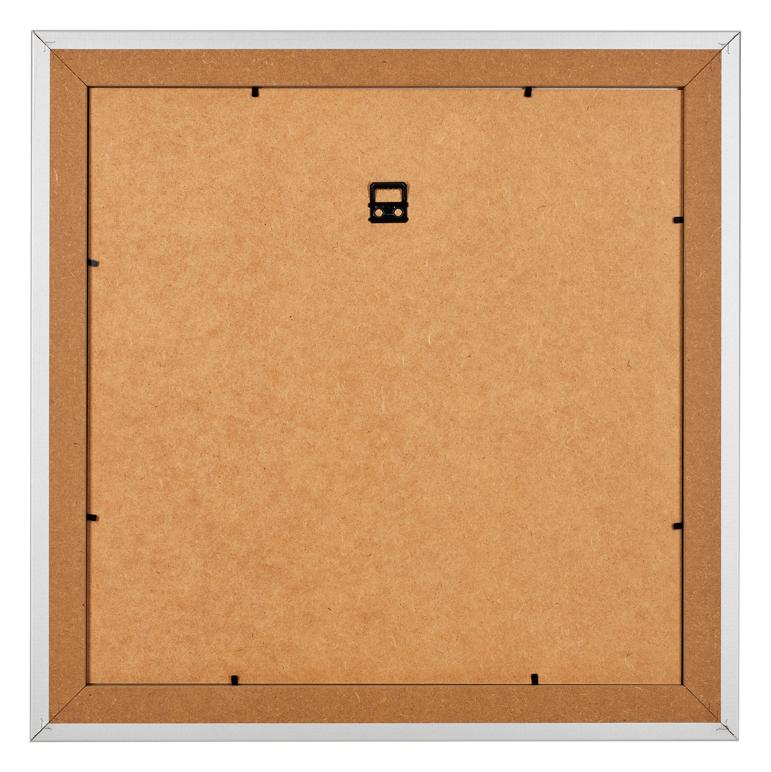 Photo Frame 45x45cm Silver Matte MDF Lazio Back | Yourdecoration.com