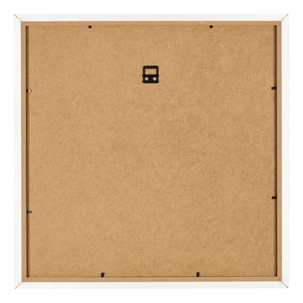 Photo Frame 45x45cm White High Gloss MDF Bologna Back | Yourdecoration.com