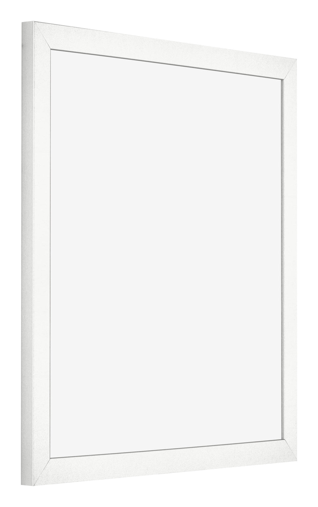 Photo Frame 45x45cm White High Gloss MDF Bologna Front Oblique | Yourdecoration.com
