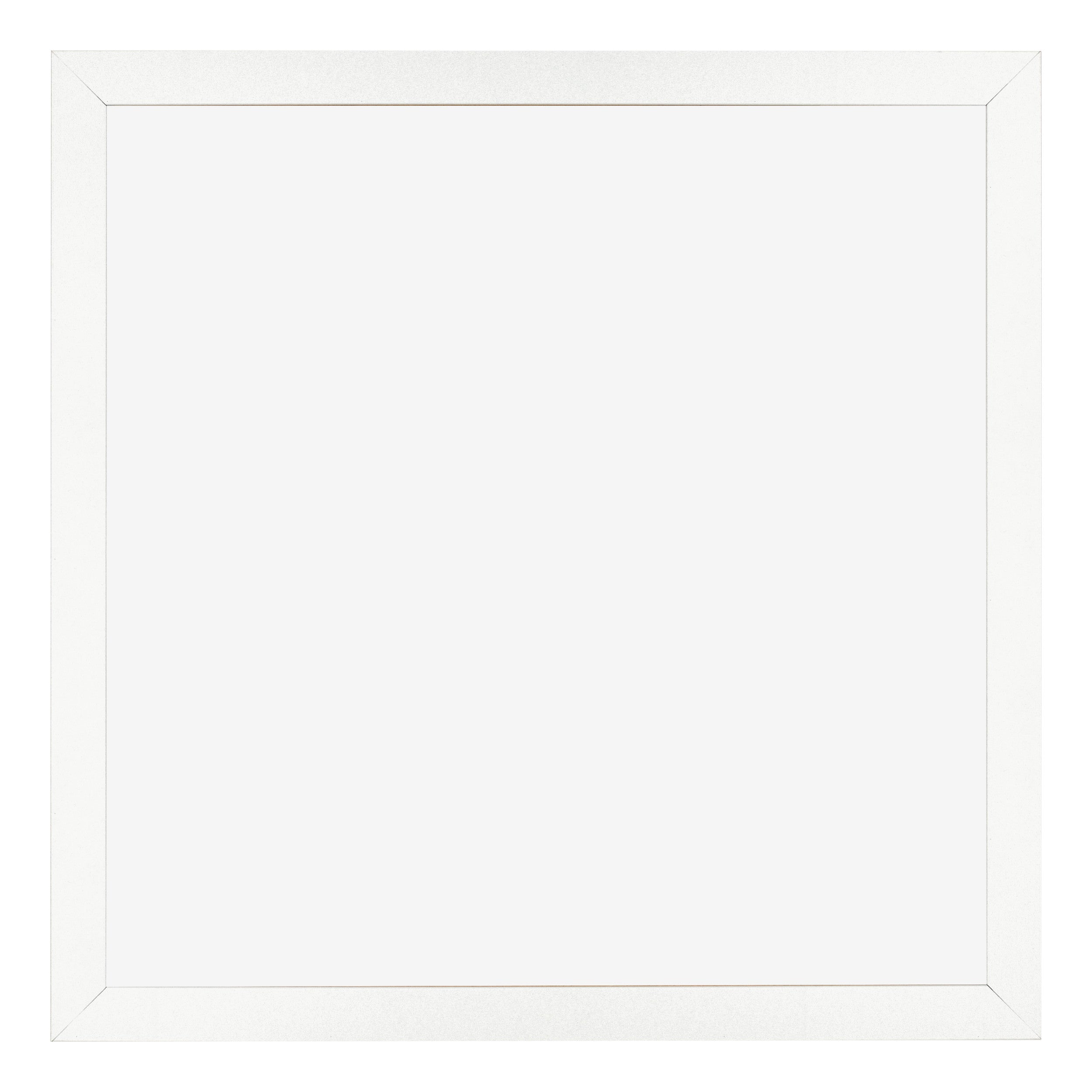 Photo Frame 45x45cm White High Gloss MDF Bologna Front | Yourdecoration.com