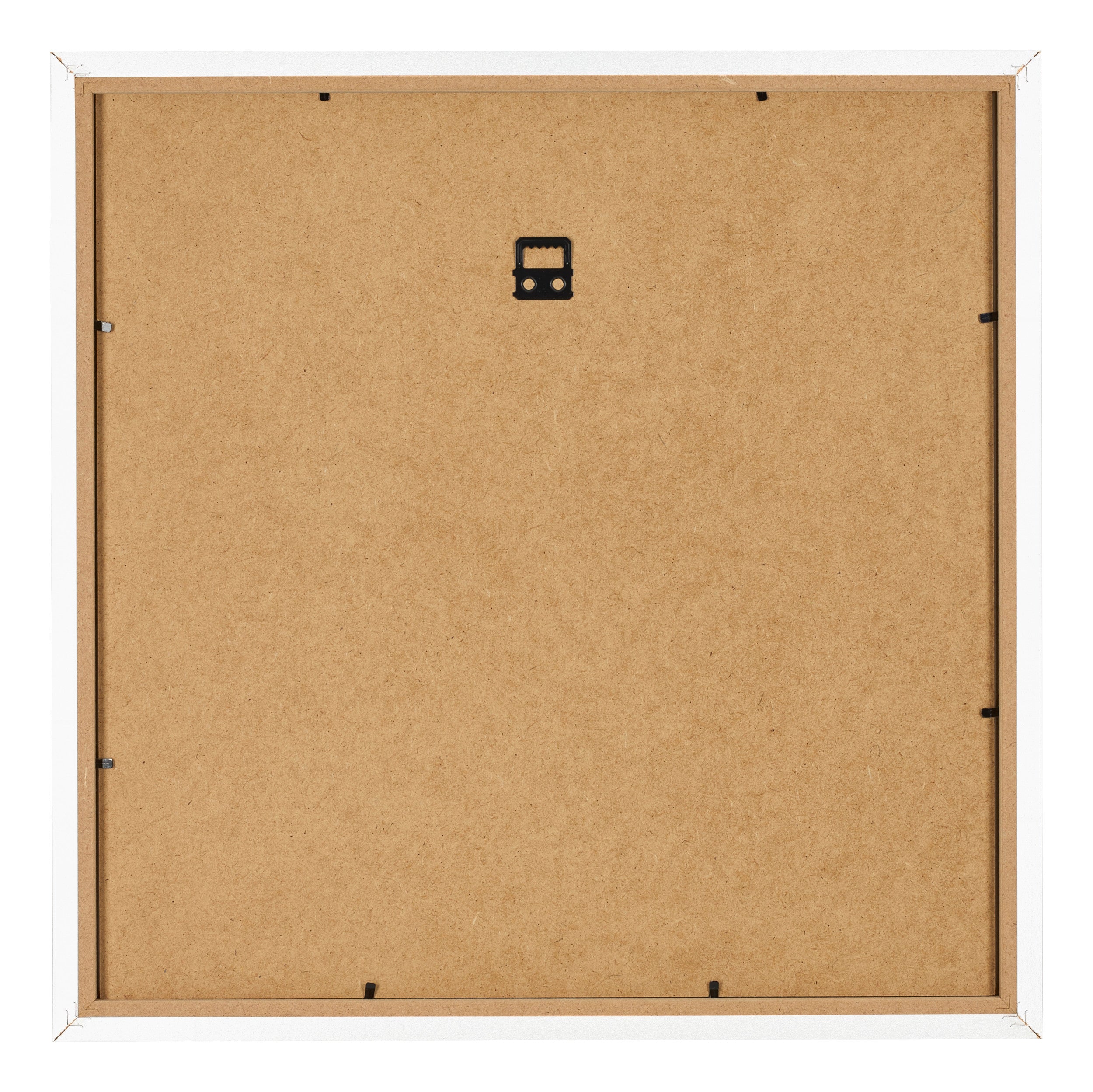 Photo Frame 45x45cm White Matte MDF Bologna Back | Yourdecoration.com