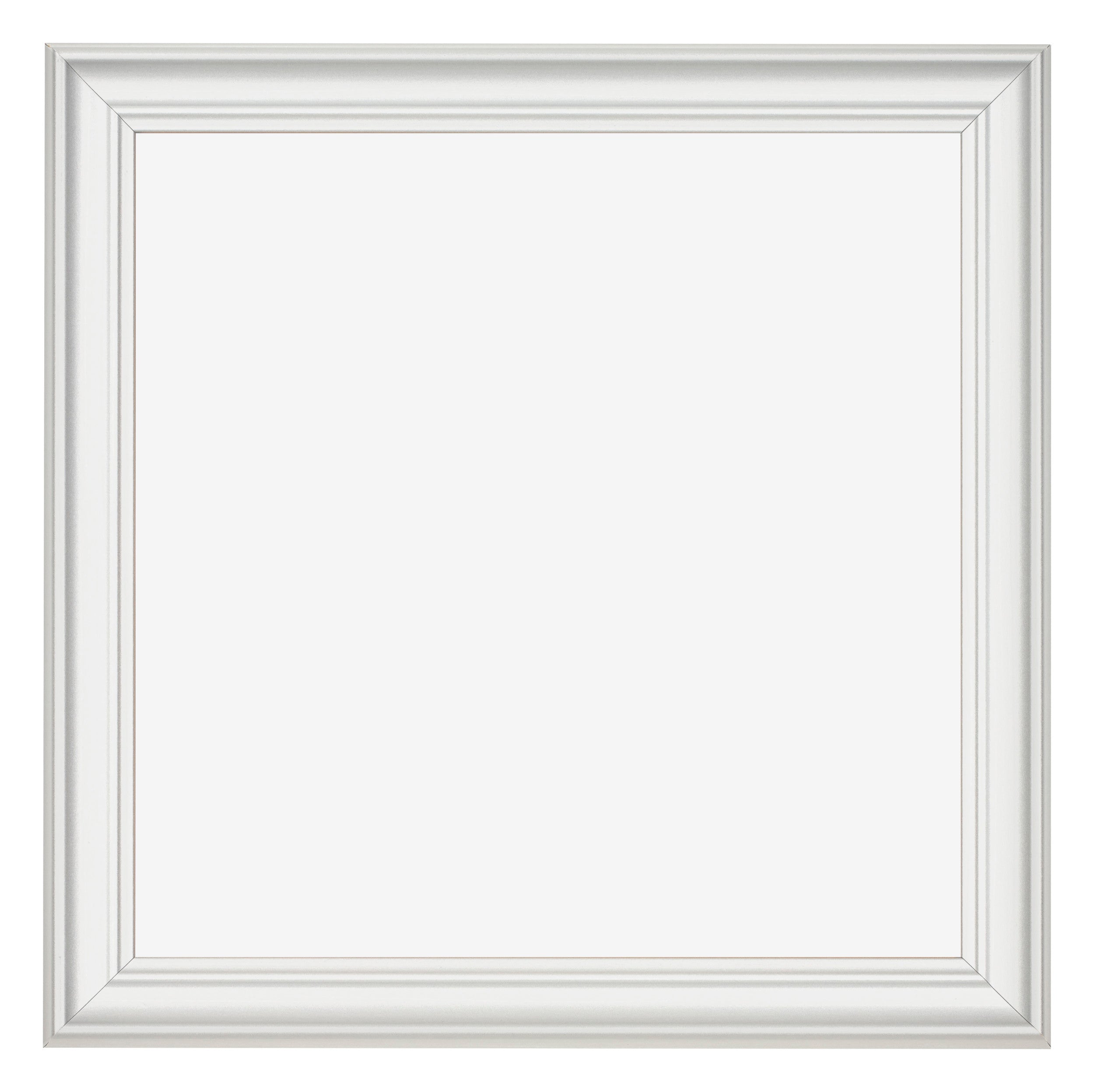 Photo Frame 45x45cm White Swept MDF Lazio Front | Yourdecoration.com