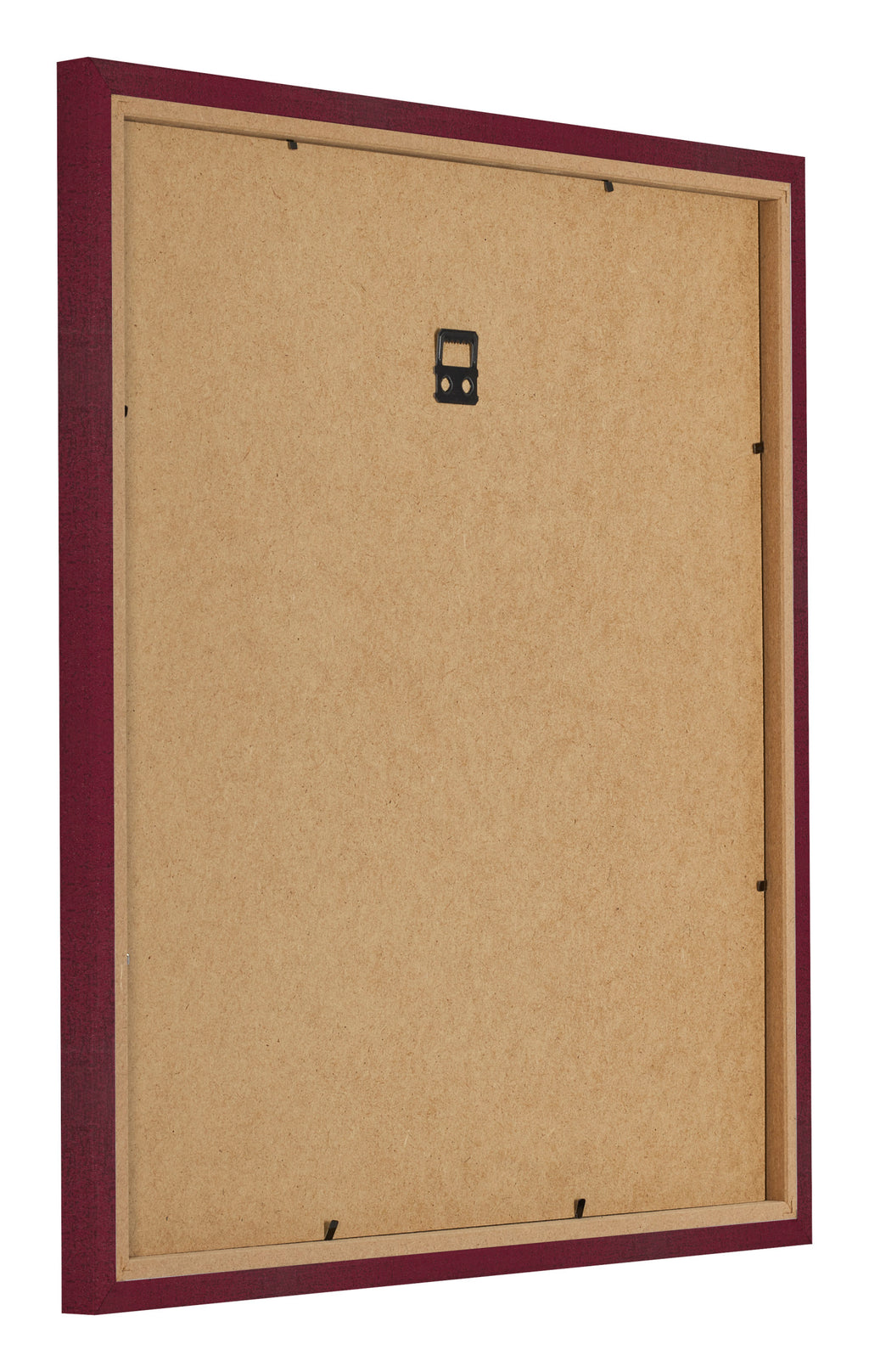 Photo Frame 45x45cm Wine Red Swept MDF Bologna Back Oblique | Yourdecoration.com