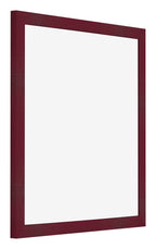 Photo Frame 45x45cm Wine Red Swept MDF Bologna Front Oblique | Yourdecoration.com