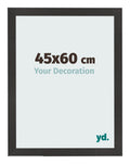 Photo Frame 45x60 cm Black Matte MDF Bologna Front Size | Yourdecoration.com