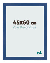 Photo Frame 45x60 cm Dark Blue MDF Bologna Front Size | Yourdecoration.com